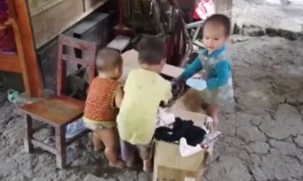 90後夫妻結婚14年生10個孩子，家徒四壁，丈夫豪言撫養沒困難