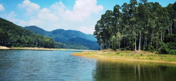 風景如畫的水庫，週末好去處