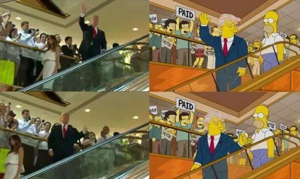 預言科比墜機的美國動畫片的13個神預言，預言特朗普當選總統