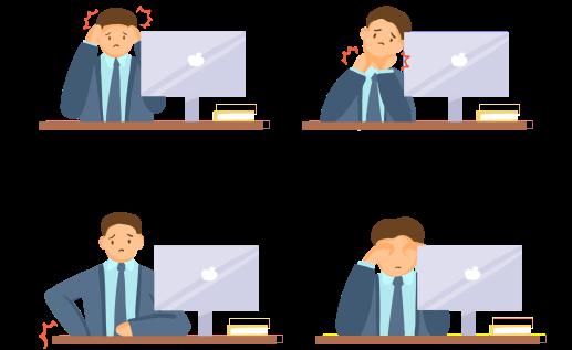 手把手教你5個動作，告別“辦公室綜合徵”