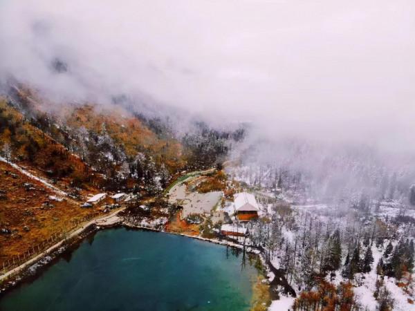 畢棚溝，南方的冰雪王國，一個隱藏在山溝裡的一片冰雪世界