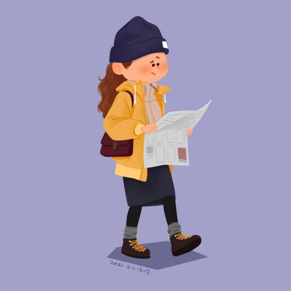 插畫 丨 遇見記錄生活的小可愛