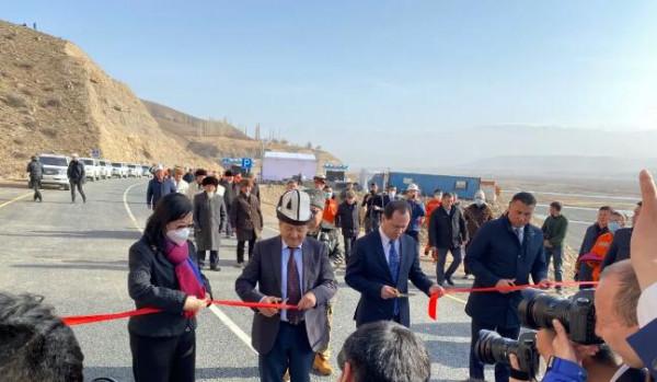 中國路橋承建吉爾吉斯斯坦新北南公路專案二期竣工 中國路橋承建吉爾吉斯斯坦新北南公路專案二期竣工