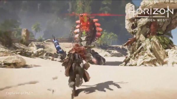 《地平線 西之絕境》新實機演示:埃洛伊戰機械巨蟒 《地平線 西之絕境》新實機演示:埃洛伊戰機械巨蟒