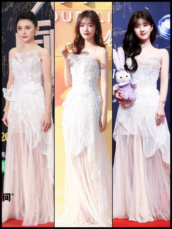 裙子太挑人？同一件蘋果綠禮服，18歲木村光希和孫儷都沒穿出質感