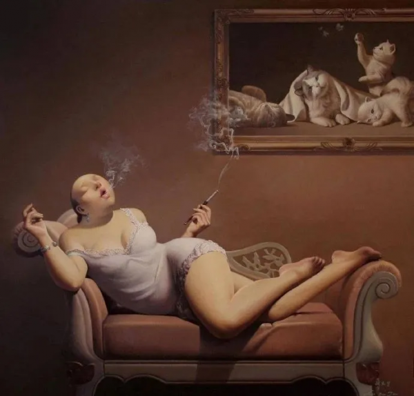 他愛畫胖女人！自學成才的作品讓收藏家魂牽夢繞，網友說：無敵醜