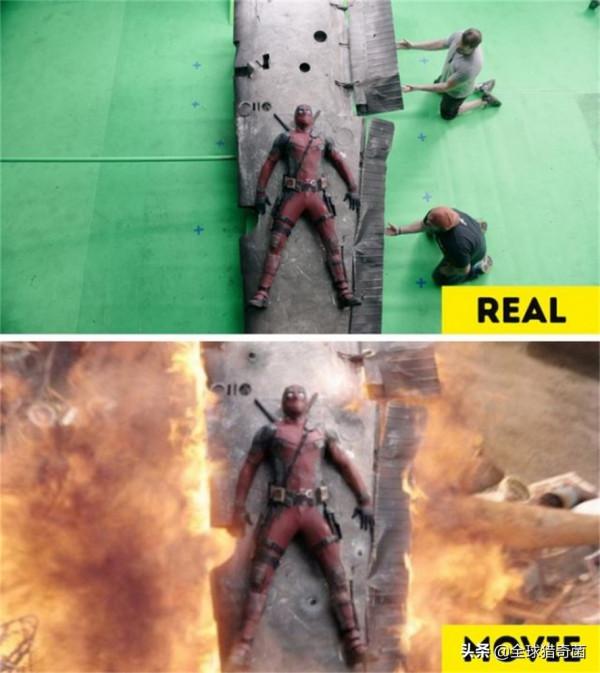 32張電影特效前後對比！原來是這樣拍出來的