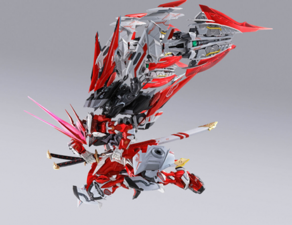 Metal Build紅異端高達紅龍改官圖追加 發生異變的超級系刺蝟高達