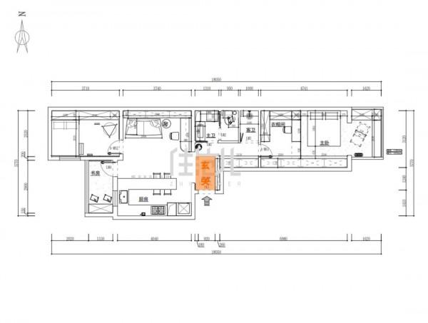 改小臥室做衣帽間和淋浴房？這個68㎡老房子咋想的