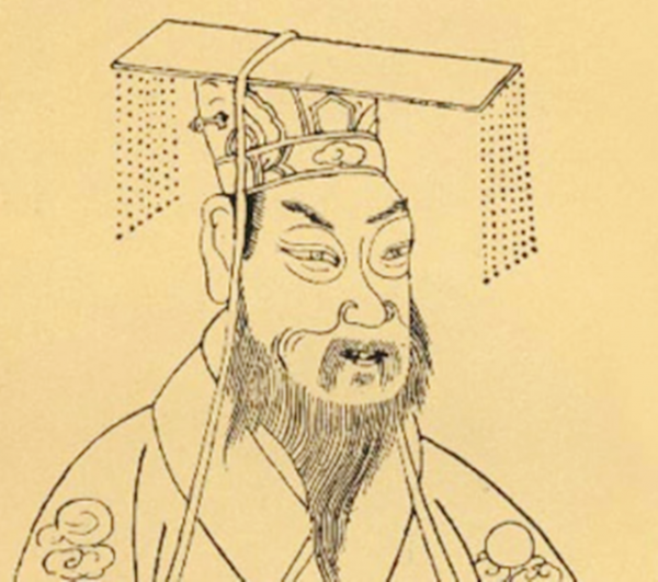 60年代湖北關羽墓被挖開，墓室盡頭，發現4根鐵鏈懸掛的古棺