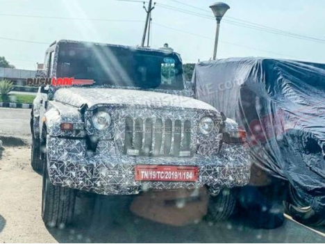 曾被吉普起訴,印度Mahindra Thar最新5門車型諜照曝光! 曾被吉普起訴,印度Mahindra Thar最新5門車型諜照曝光!