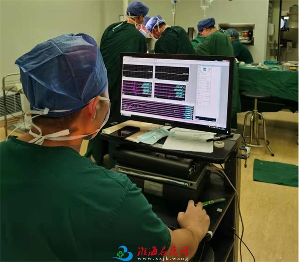 徐醫附院臨床電生理團隊成功開展首例術中神經電生理監測技術