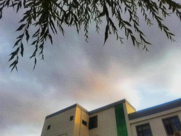 西藏日常拍的夕陽 西藏日常拍的夕陽