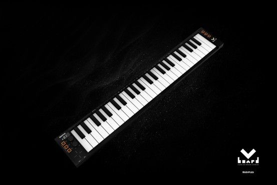 摺疊式MIDI鍵盤&mdash;&mdash;MIDIPLUS Vboard49，全新概念鍵盤驚豔上市