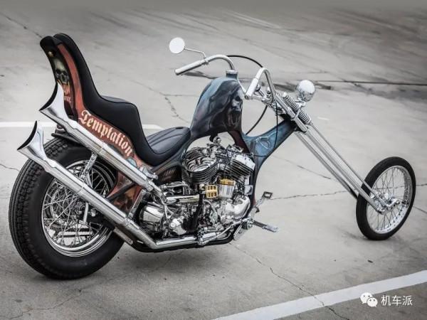 定製 &vert; 誘惑與救贖 哈雷戴維森chopper改裝欣賞