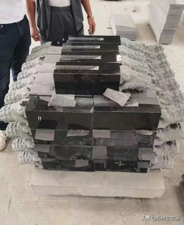 柬埔寨芝麻黑G654石材欣賞