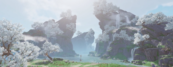 劍網3推出私人家園，冰雪面板，海宮地圖，整張地圖隨意建造