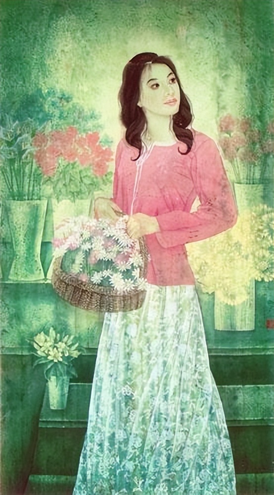 陳晶作品《滿園春色》扯掉傳統與現代藝術最後一層薄紗展現女性美