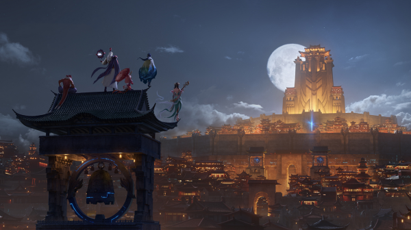 王者榮耀山海經海報，沈夢溪大喬成貓和魚，妲己點贊新劇情