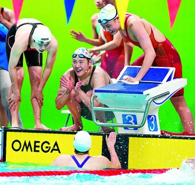 中國“蝶後”薪火相傳 中國“蝶後”薪火相傳