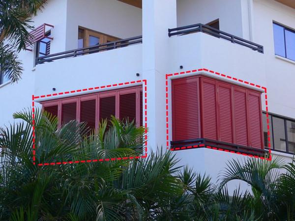 封陽臺,護欄不拆,上面架一組摺疊窗,完全開啟物業見到也不會管 封陽臺,護欄不拆,上面架一組摺疊窗,完全開啟物業見到也不會管