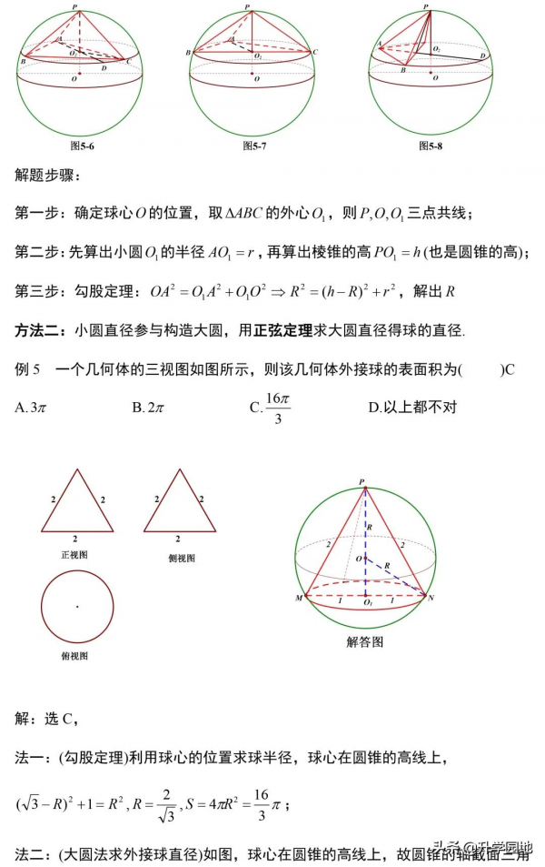 8大模型搞定高考數學壓軸題: 立體幾何外接球與內切球, 高分不發愁!