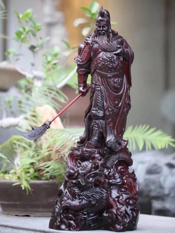 淺談關公雕刻動態