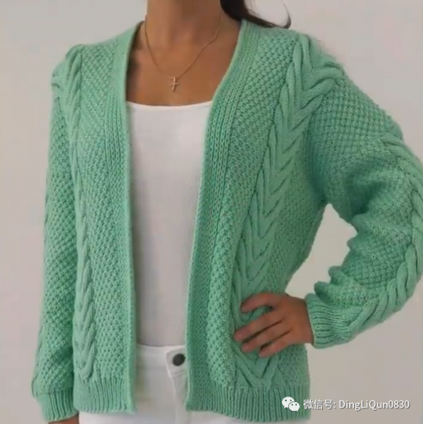 「針織作品」60款時尚流行的中長款開衫（尋找靈感）