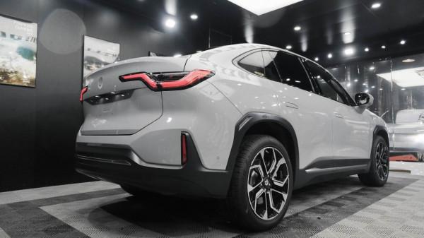 蘇州無二汽車貼膜丨蔚來EC6改色魔域黑 蘇州無二汽車貼膜丨蔚來EC6改色魔域黑