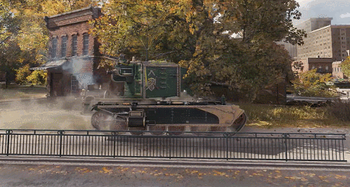 坦克世界 183重炮的蒸汽火車頭來了！FV4005動態3D“雷霆之子”