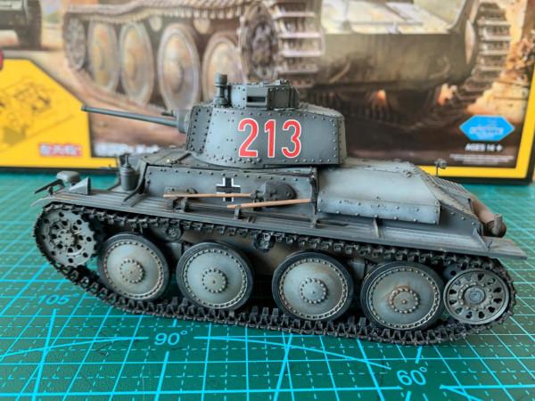 1/35小號手80141德國38T坦克模型內構版