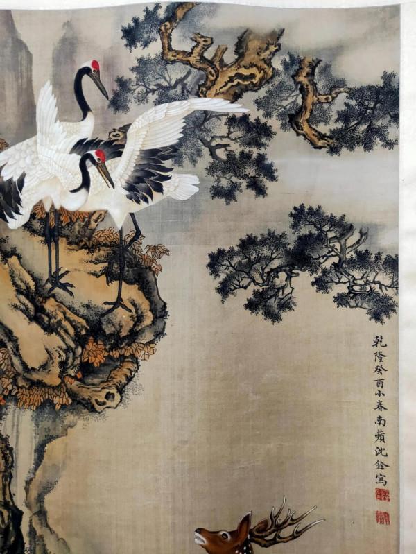 清乾隆沈銓精品畫鑑賞