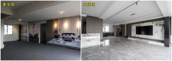 一梯兩戶半包20多萬，140㎡大橫廳打通陽臺，有200㎡大平層既視感