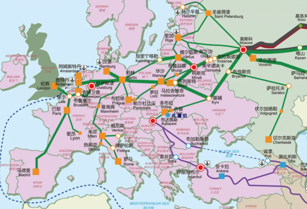 避免經過擁堵的馬拉?中歐班列境外段運營商發展其他口岸和路線 避免經過擁堵的馬拉?中歐班列境外段運營商發展其他口岸和路線