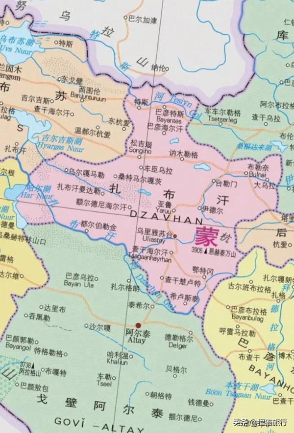 蒙古國扎布汗省地處高原山區，省會烏里雅蘇臺，這地名還記得嗎？
