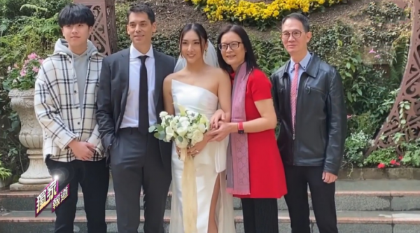 採訪張家朗時失宜女主持嫁人，男方系美日混血，婚後定居日本