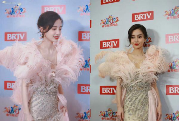 春晚彩排，關曉彤精靈造型秀美腿，王鷗李沁變花仙子baby高定搶鏡