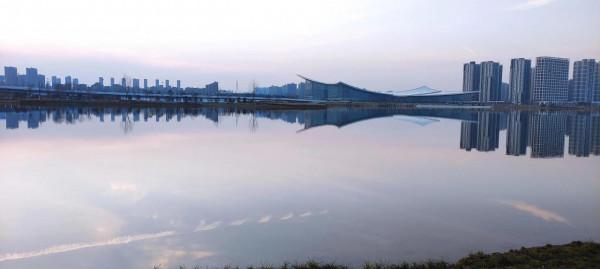 灞河幸福岸線，奧體中心段