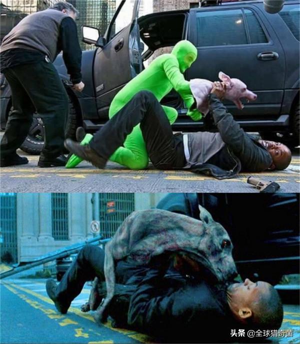 毀三觀!30張大片的特效照片:原來電影是這樣拍的 毀三觀!30張大片的特效照片:原來電影是這樣拍的