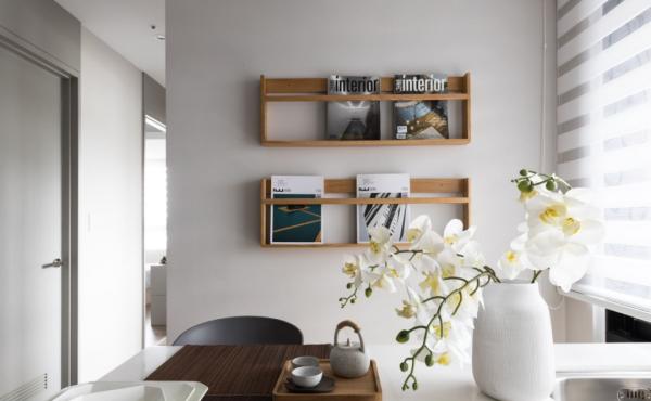 99㎡現代美宅，天然木皮+大白牆，量身打造出理想的家居