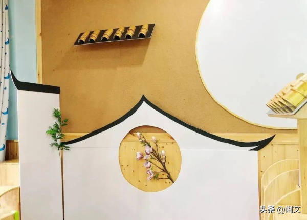 幼兒園新中式環創合集，充滿了江南水鄉的儀式感，孩子們最喜歡了