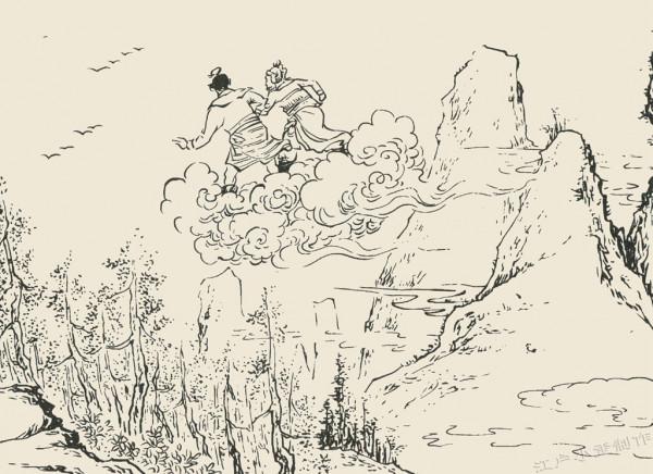 故事：刀精猖狂，真武大帝遇險，關雲長威震天台山