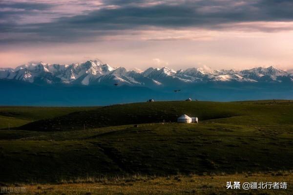 新疆哈薩克族的氈房