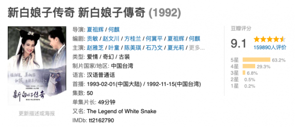 越來越沒有底線！《新白蛇傳》差評一片，看兩集就想去洗洗眼睛