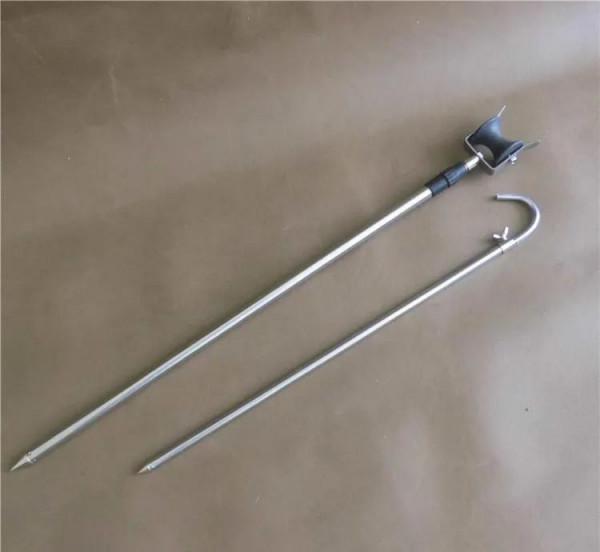 傳統釣炮竿支架使用小技巧