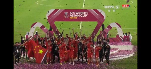 恭喜中國姑娘，拿下亞歐