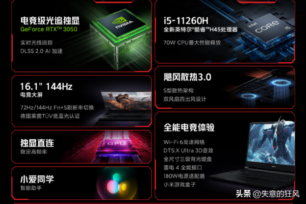 紅米G2021來了，它帶著RTX3060走來了