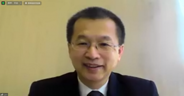 在伊爾庫茨克中國留學人員舉行線上春晚