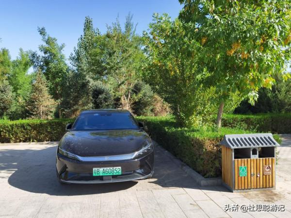 漢EV自駕甘肅，張芝的故鄉瓜州，遊覽草聖故里景區