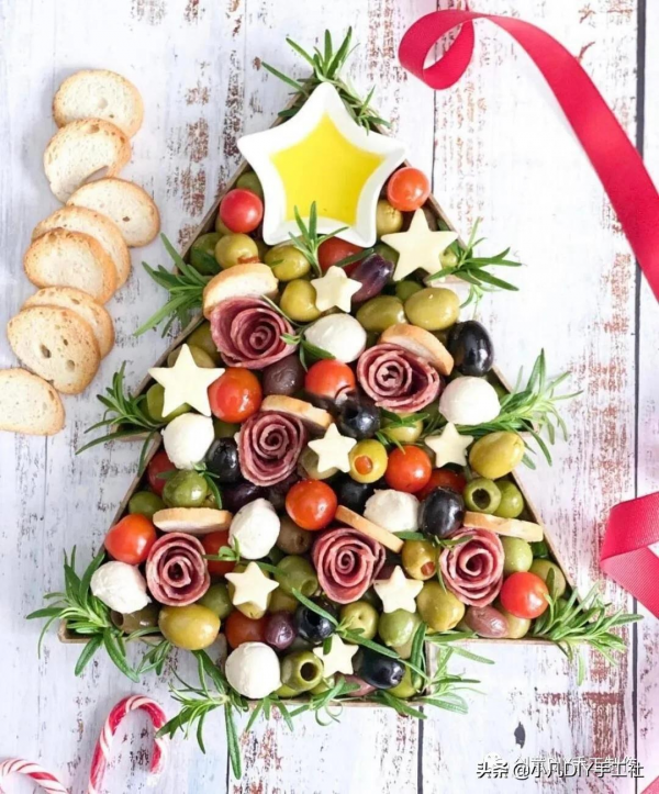生活需要議式感!簡單幾步拼出創意聖誕水果盤 生活需要議式感!簡單幾步拼出創意聖誕水果盤
